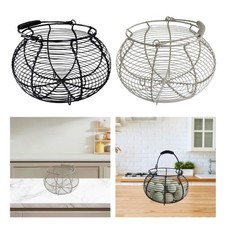 Wire Egg Basket Farmhouse