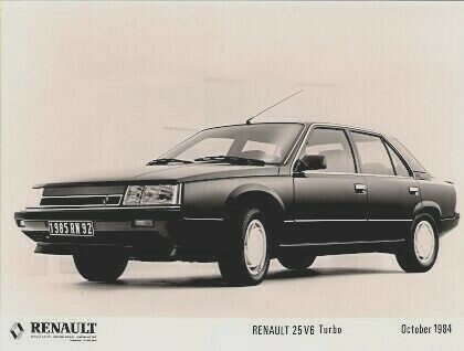 Renault turbo 1984 85 - v6, 1984-85
