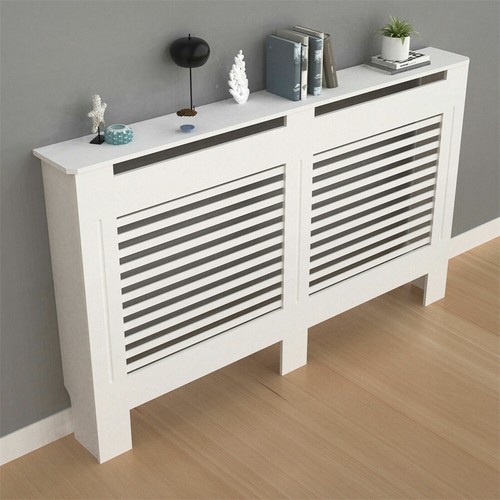 Modern slatted radiator cover - modern,