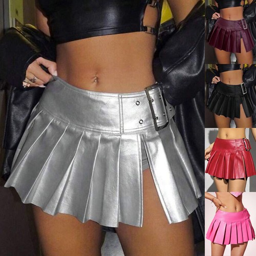 Sexy women faux leather mini - sexy,