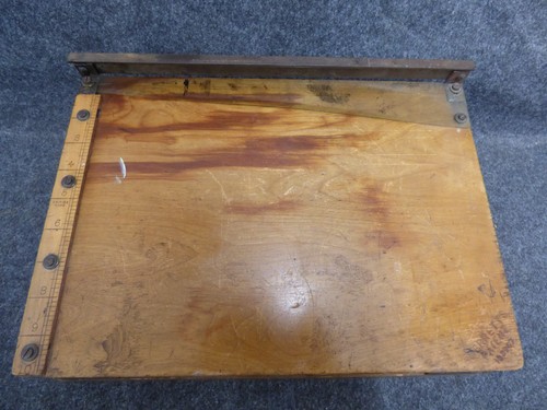 Vintage heavy wooden drawing - heavy,