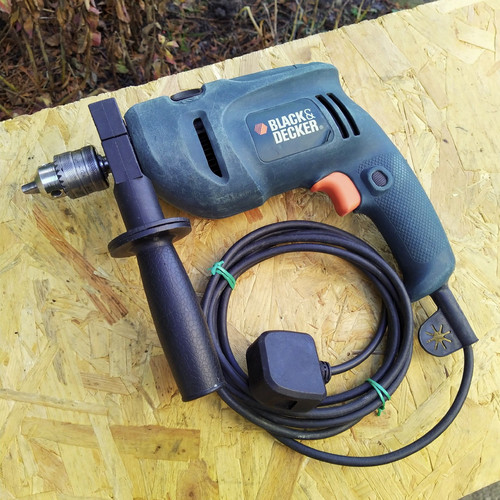 Black decker drill - drill, kr502