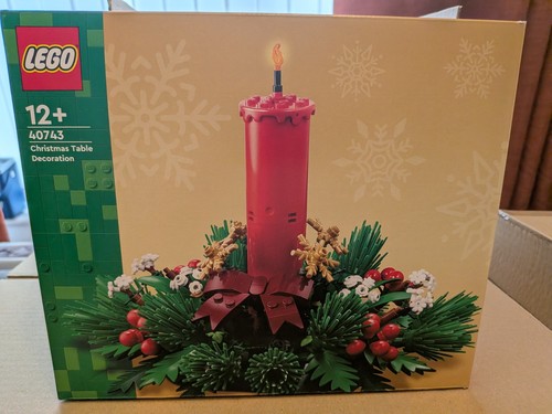 Lego christmas table - lego,