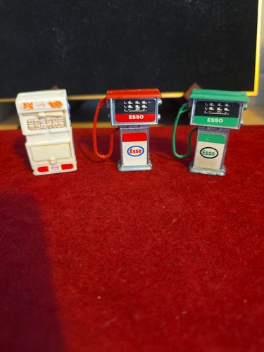 Three different diecast - three, esso