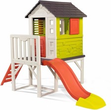 Smoby House On Stilts Kids Wooden Toy Activity Centre Age 3 -8