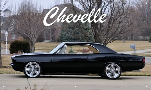 1967 chevelle vinyl - 3'x5',