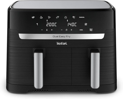 Tefal easy fry dual zone - fry,