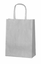 Solid Paper Party Bags with Twisted Handles - Birthday Loot Bag - Small Gift Bag