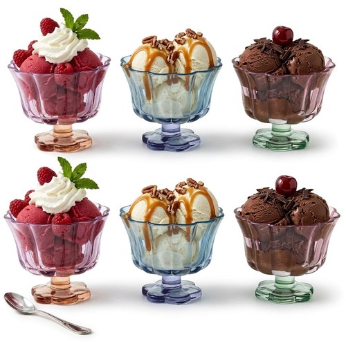 210ml ice cream sundae dishes - ice,