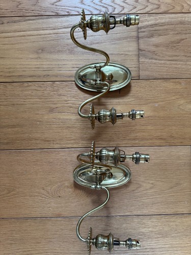 Pair vintage brass - vintage,
