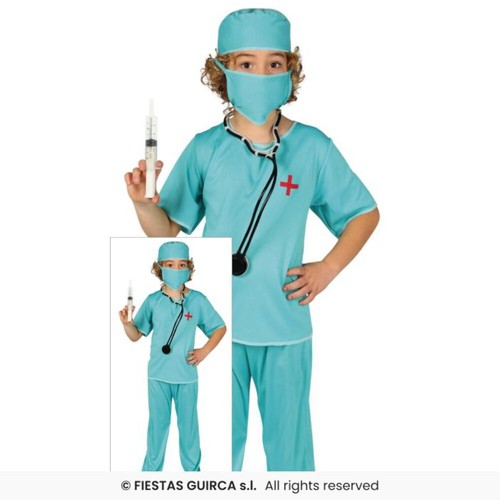 Surgeon costume kids nurse - surgeon,