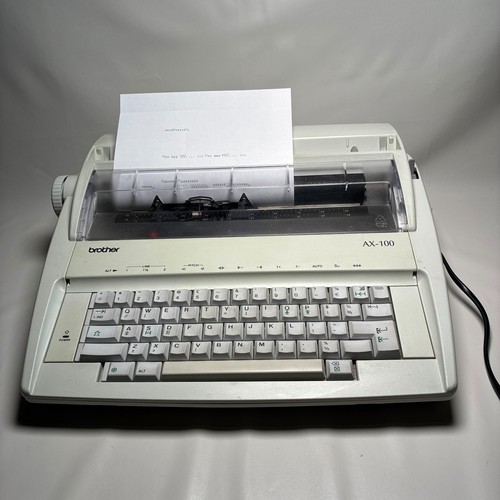 Brother 100 electronic - ax-100,