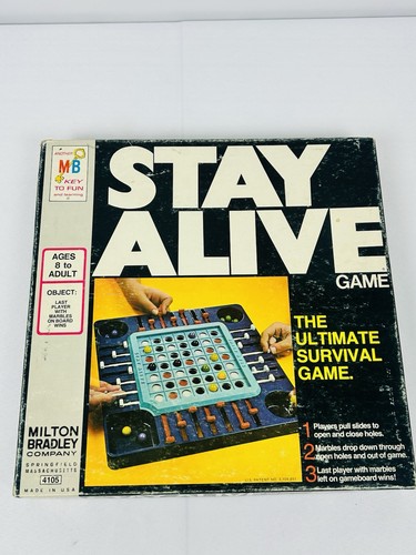 Stay alive game - game, milton