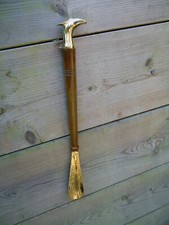 Brass Eagle Shoe Horn - Boots  new  A Very Nice Mum Dad Bird Gift