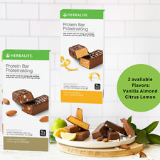 14pcs High-Protein Bars Vanilla Almond / Citrus Lemon Energy Boost Healthy Snack
