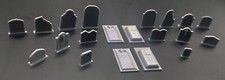 20x N Gauge 1:148 Gravestones