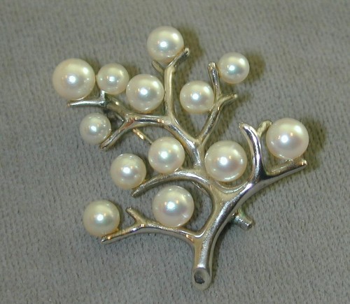 Vintage sterling mikimoto - vintage,