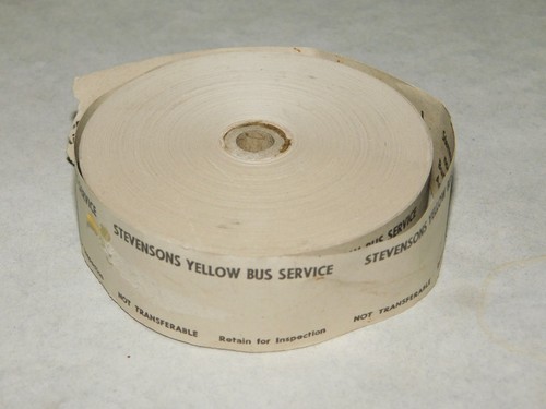 Stevensons yellow bus - yellow, service