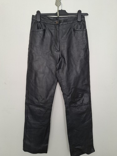 Vintage black 100 leather - vintage,