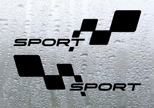 Sport car van vinyl - van, side