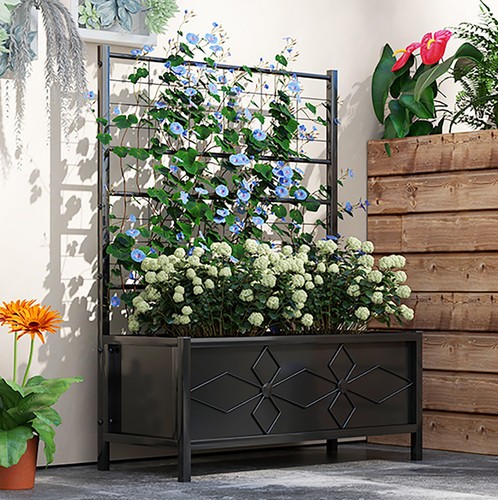 Raised garden planter - planter, bed