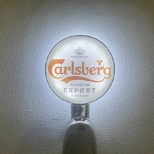 Brand New Carlsberg Export Beer Badge! Carlsberg Export Pump Badge! Frog Lens