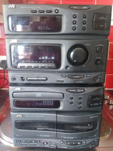 Jvc s50bk mini - ca-, stereo