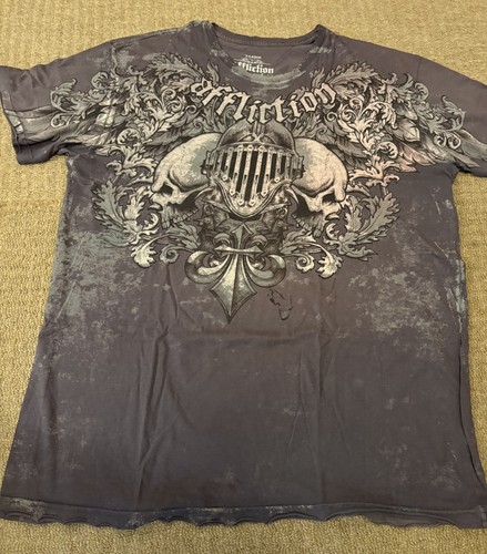 Affliction distressed mma ufc - distressed,