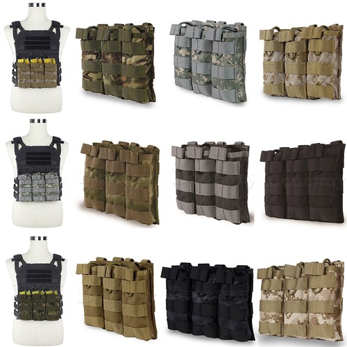 Tactical triple magazine pouch - magazine,