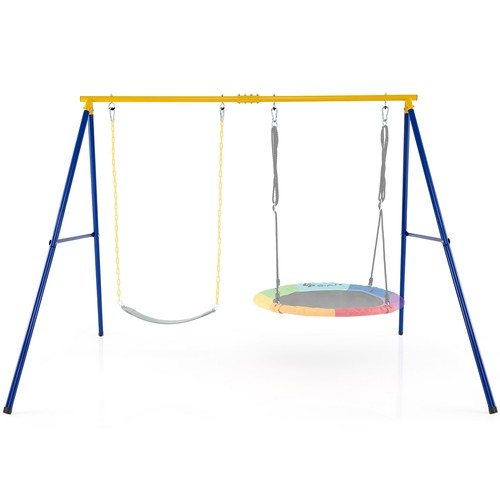 Frame swing stand for 2 - swing,