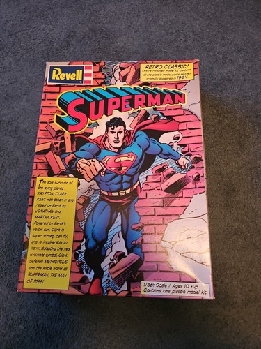 Superman revell model kit - superman,