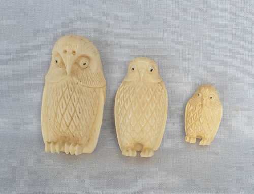 Netsuke set three - netsuke.,