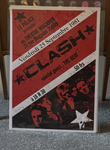 The clash poster - the,