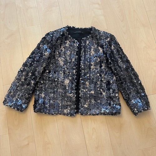 Zara sequin blazer - zara,