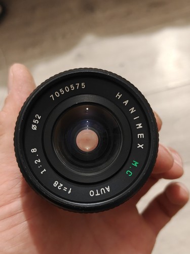 Hanimex 28mm wide angle - 28mm, f/2.8
