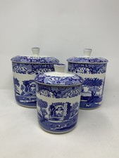 3 Spode Blue Italian Kitchen