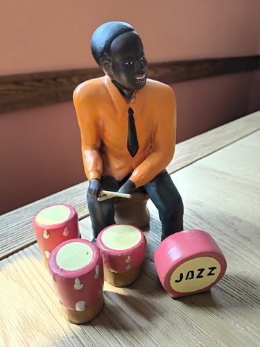 Vintage ceramic jazz band - vintage,