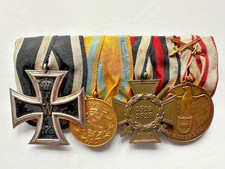 MEDAL WW1 GERMAN GROUP OF 4 -