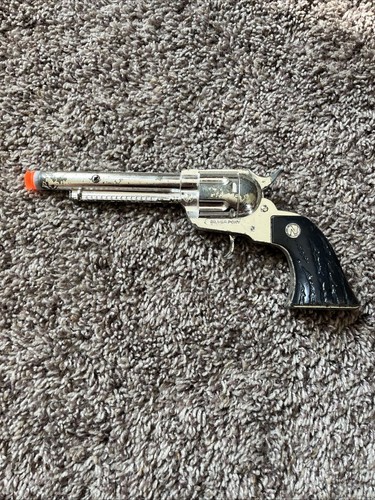 Vintage silver pony cap gun - vintage,