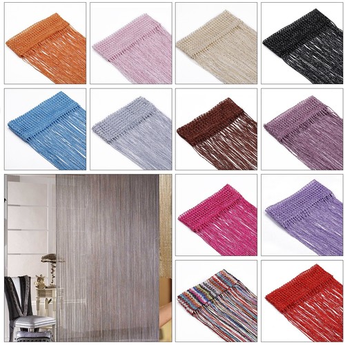 Beaded string curtain - beaded, panels