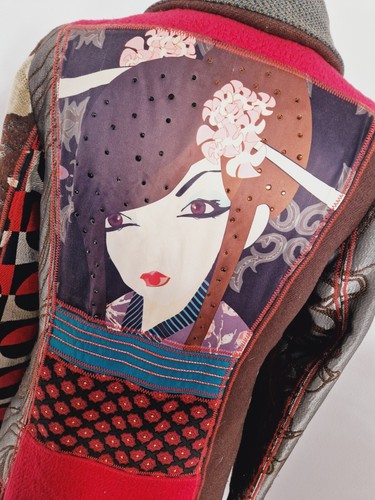 Desigual geisha coat size - geisha,