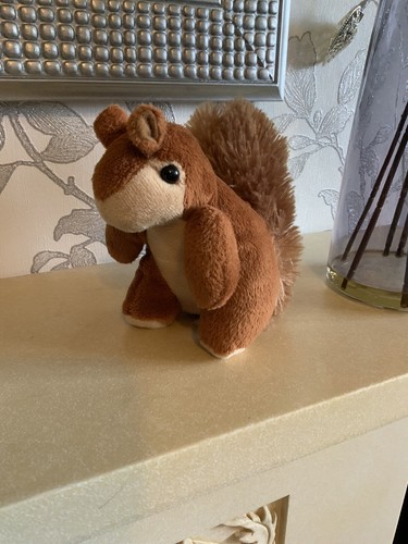 Squirrel soft toy - soft,