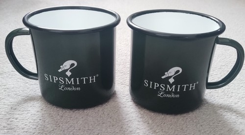 Sipsmith gin enamel camping - enamel,