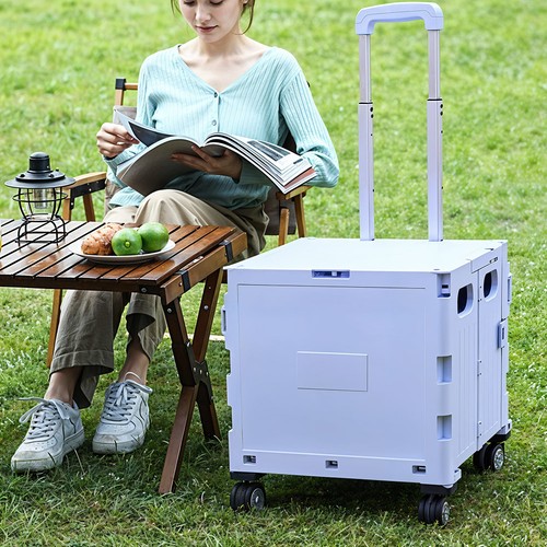 45l folding boot cart shopping - folding,