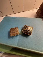 Vintage Ornate Engraved Gold