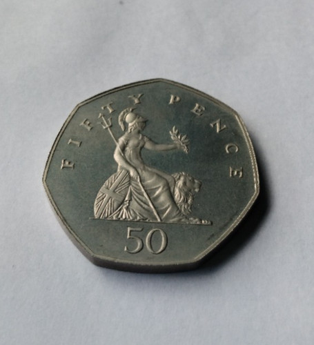 1987 proof 50p britannia large - 1987,