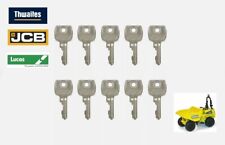 Master Keys x 10 92274 Thwaites Dumper Truck key fits Perkins & Lucas JCB Terex