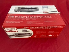 ION Tape-2-PC USB Cassette Archiver Analog to Digital w/ Box, Manuals, USB Cable