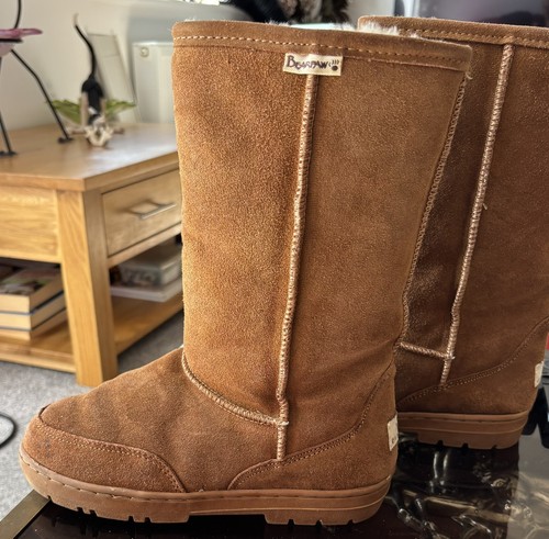 Bearpaw sheepskin suede boots - bearpaw,