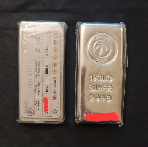 Kilo silver bar 999 - silver,